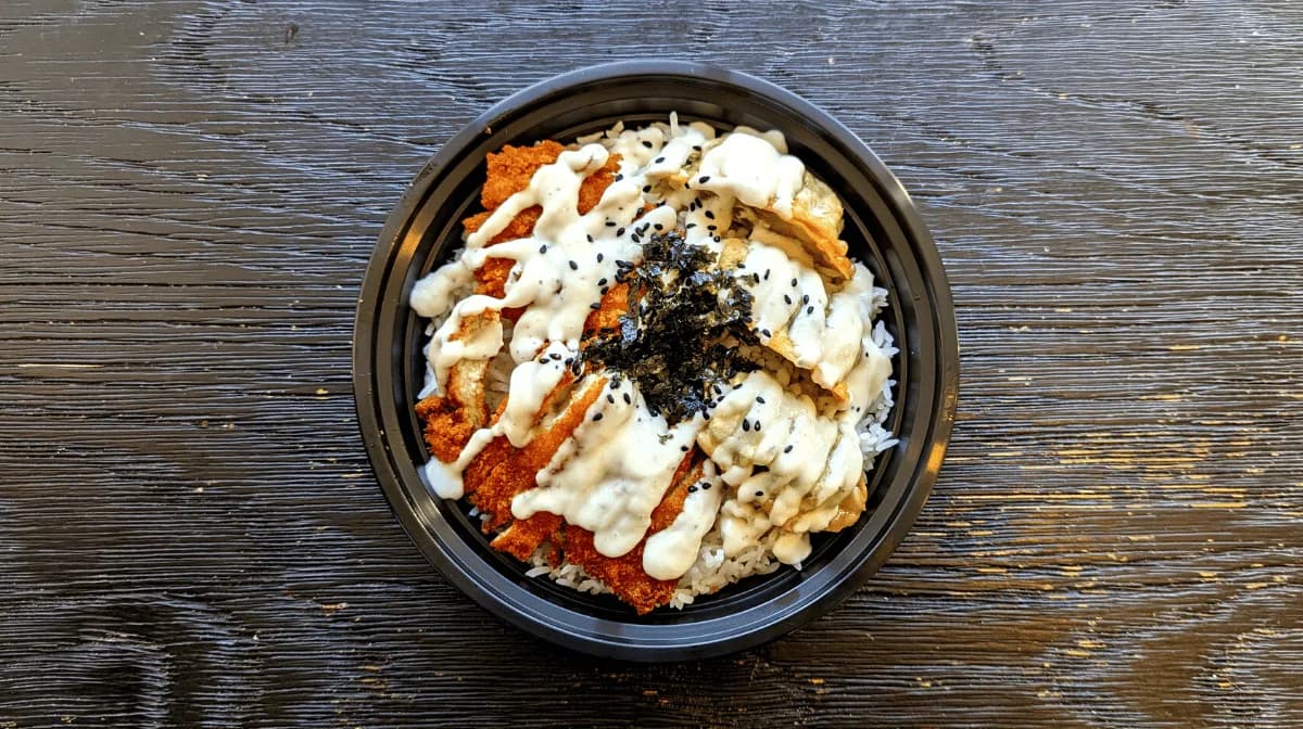 Crispy Garlic Aioli Chicken Urban Bowl — Bunch of Dumplings