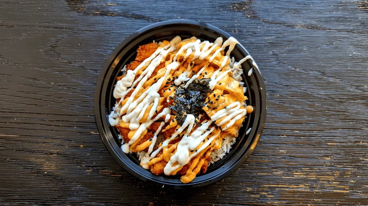 Crispy Garlic Sesame Fusion Chicken Urban Bowl — Bunch of Dumplings
