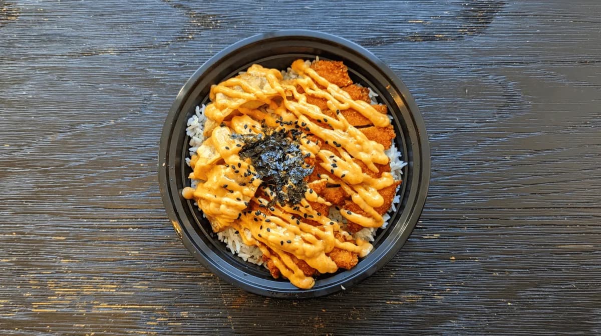 Crispy Sesame Aioli Chicken Urban Bowl — Bunch of Dumplings