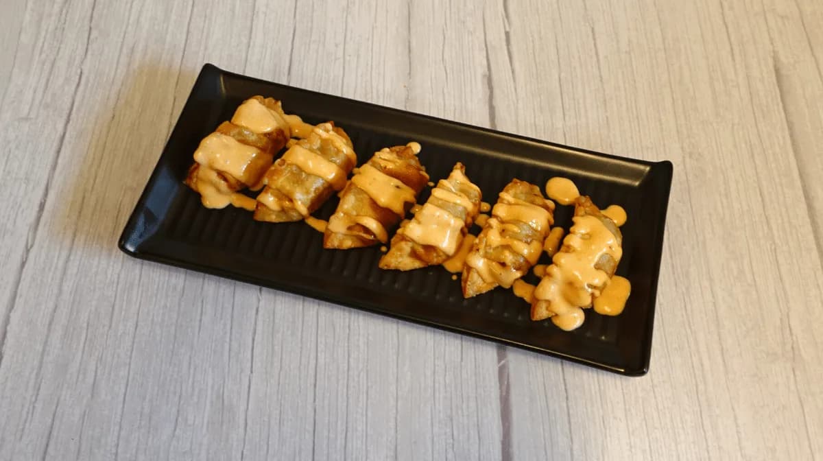 Sweet Sriracha Aioli Dumplings — Bunch of Dumplings